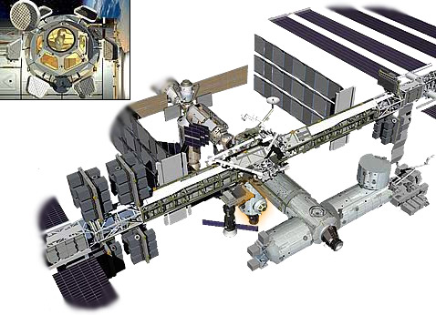 Node-3 �� ����������� ��� (��������� �����). �� ������ � Cupola (����������� NASA).