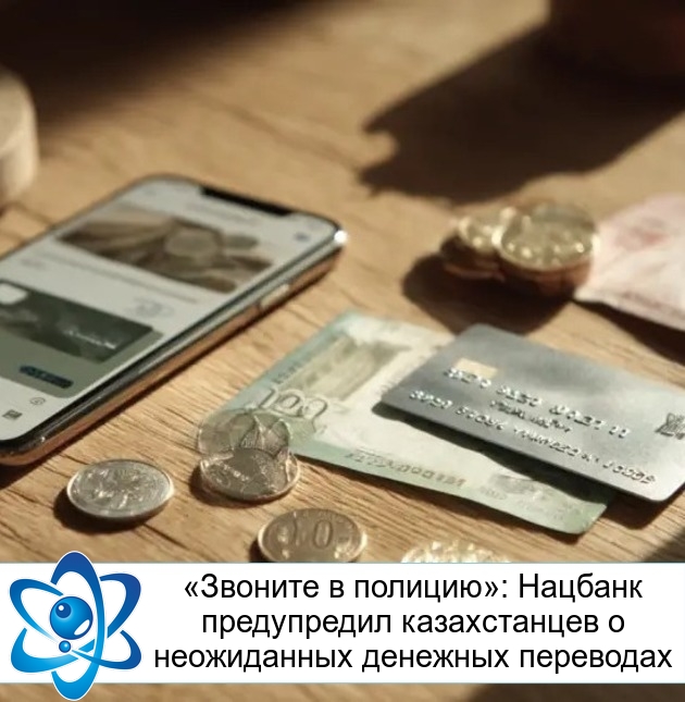«Звоните в полицию»: Нацбанк предупредил казахстанцев о неожиданных денежных переводах