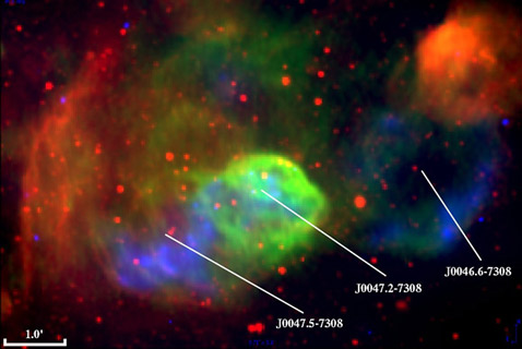   LHa115-N19. ,     ,        ( Credit: R. Williams).