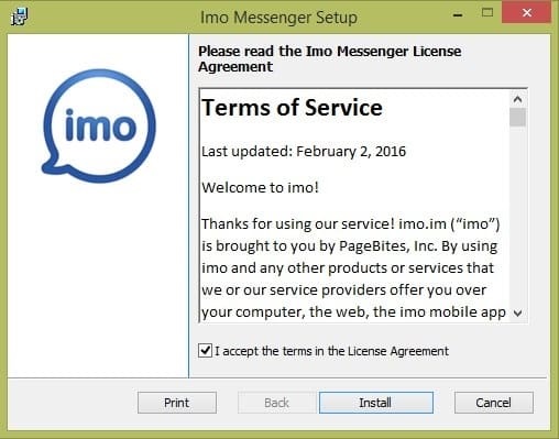 ��������� imo �� windows