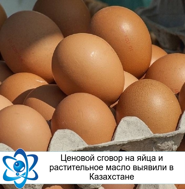 Ценовой сговор на яйца и растительное масло выявили в Казахстане