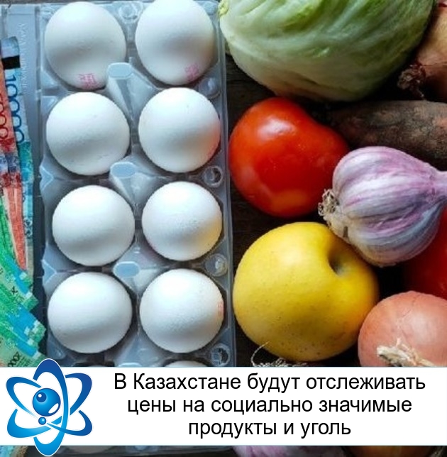 В Казахстане будут отслеживать цены на социально значимые продукты и уголь