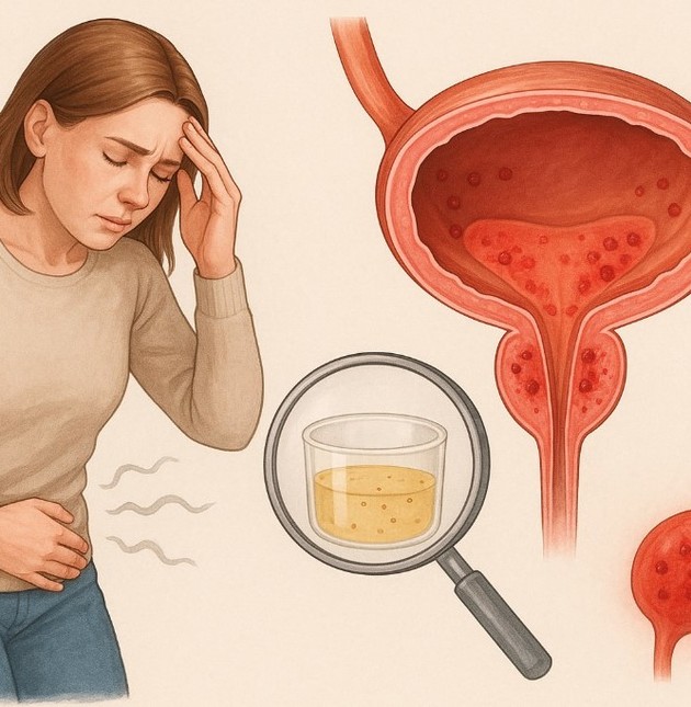 Как распознать начало воспаления мочевыводящих путей без выраженной боли
