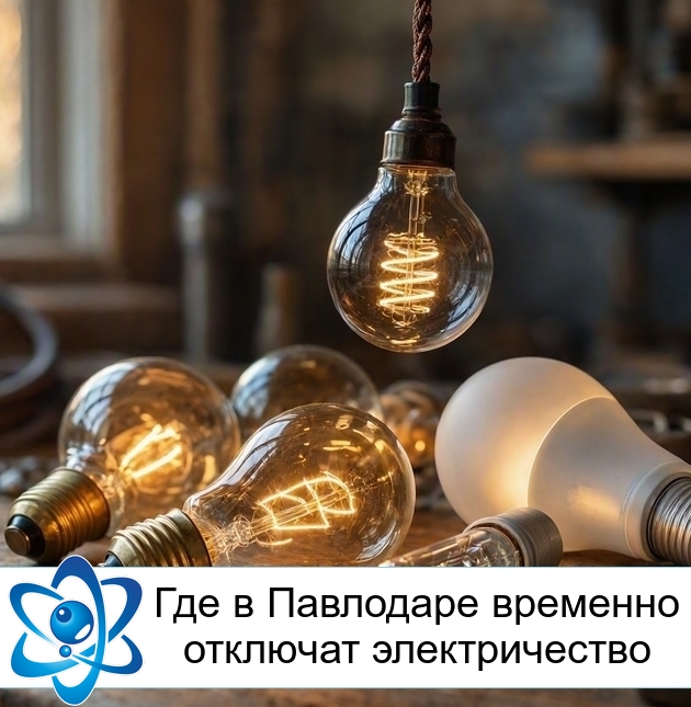 Где в Павлодаре временно отключат электричество